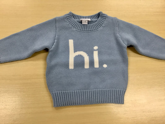 Hi Baby Boy Sweater