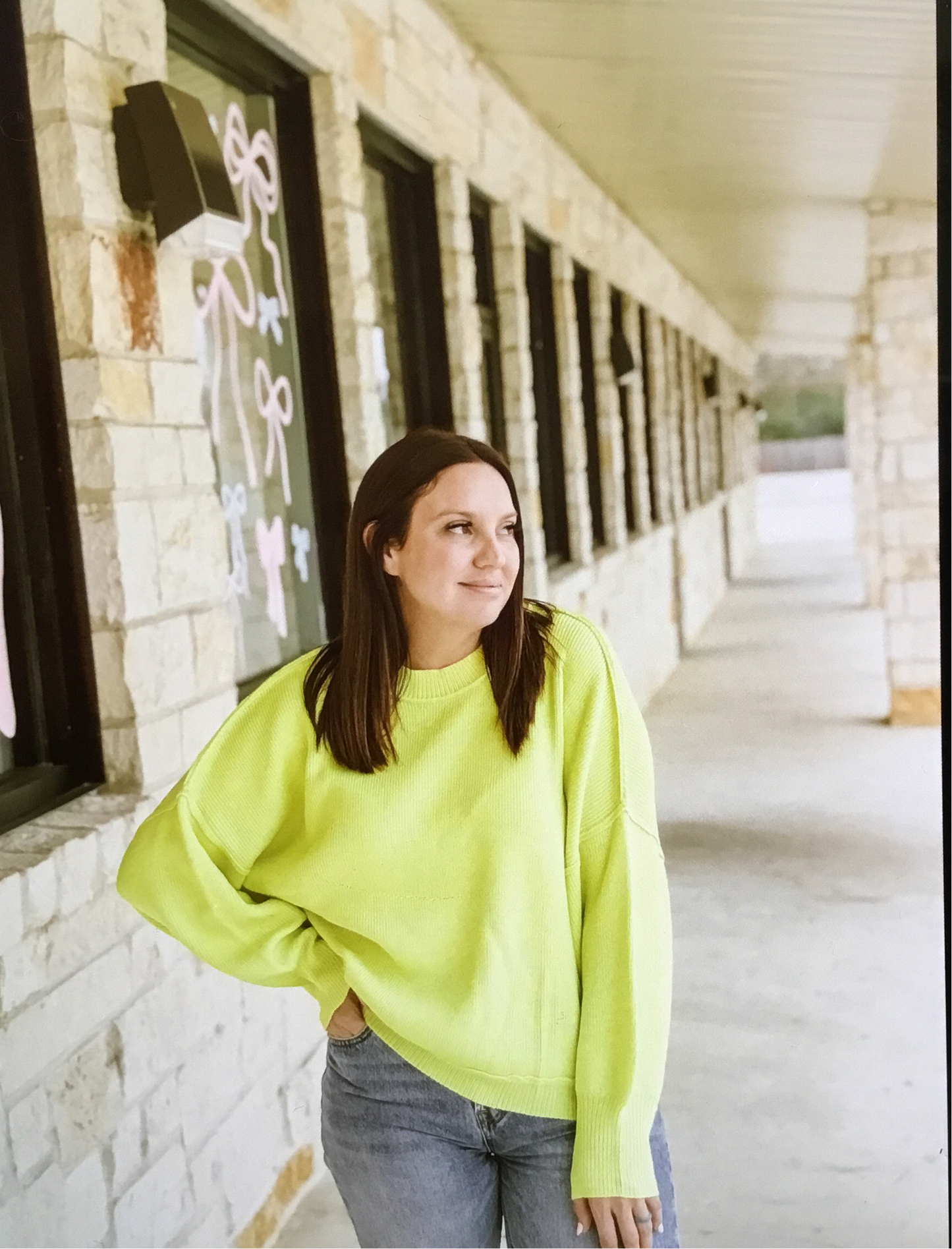 Neon Yellow Sweater