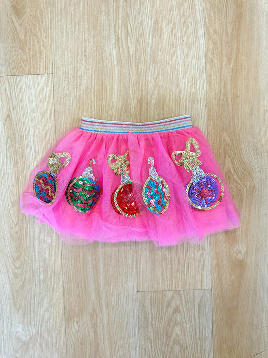 PINK ORNAMENT TUTU