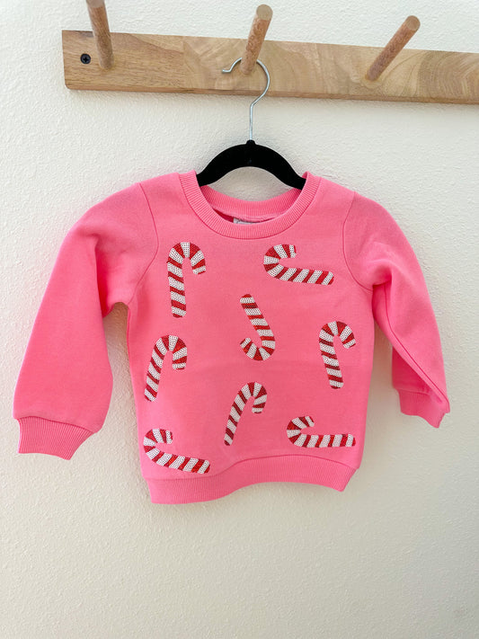 CANDY CANE SWEATSHIRT