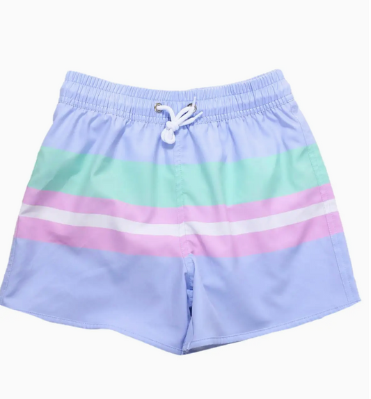 BLUE CHILL SWIM TRUNKS