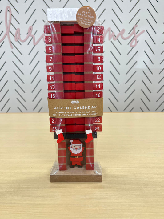 SANTA CHIMNEY ADVENT CALENDAR