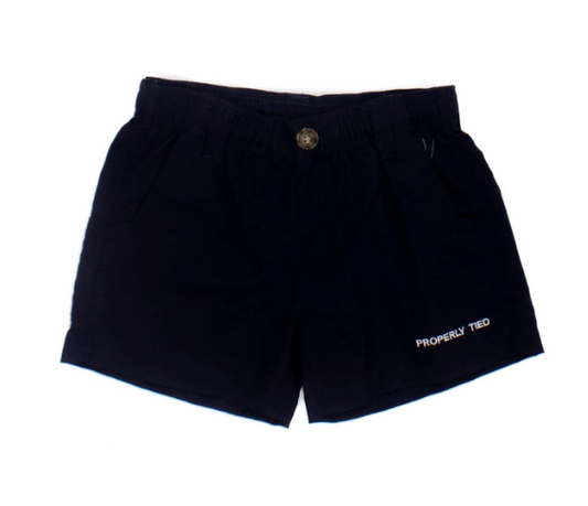 NAVY MALLARD SHORTS