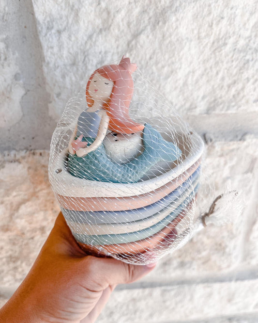 PIRATE & MERMAID STACKING WATER TOY