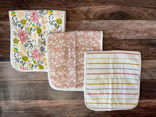 OLIVE BURP CLOTHS
