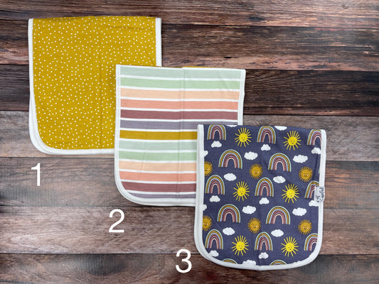SUNSHINE BURP CLOTHS
