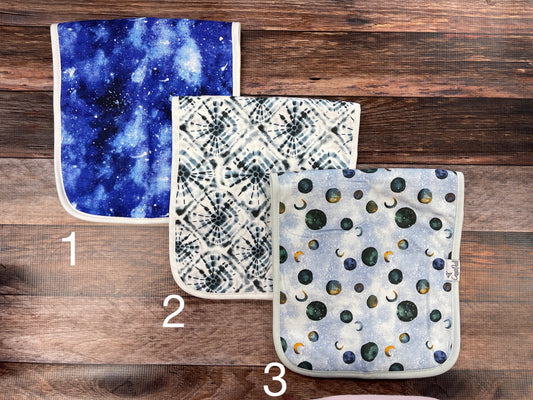SPACE BURP CLOTHS