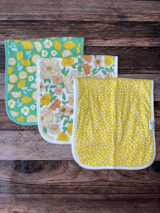 LEMON BURP CLOTHS